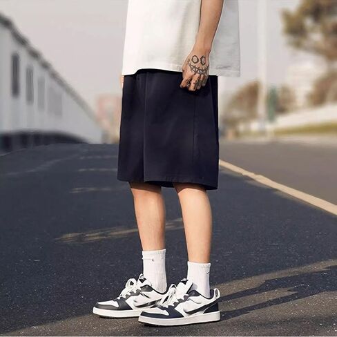 Xinor Cargo Shorts Women Y2K Baggy Knee Length Athletic with Pockets Hiking Waterproof Black Pants Men Summer Outfits in Saudi Arabia