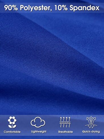 مجموعة من 5 شورتات رياضية للأولاد من ريسينتا، شورت رياضي نشط سريع الجفاف لأداء رياضي وجري وكرة السلة مع جيوب in Kuwait