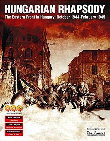 MMP: Hungarian Rhapsody, The Battle for Hungary, Oct 1944 - Feb 1945, Boardgame in Saudi Arabia