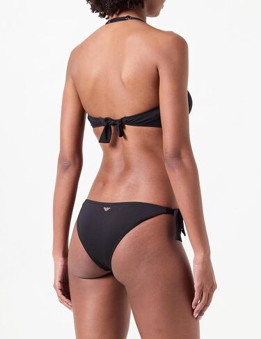Emporio Armani Women's Standard Band & Bow Brazilian Studs Bikini Set in Saudi Arabia