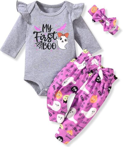 HINTINA Preemie Newborn Infant Baby Girl 1st First Halloween Outfits in Saudi Arabia