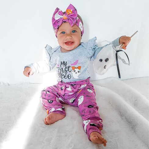 HINTINA Preemie Newborn Infant Baby Girl 1st First Halloween Outfits in Saudi Arabia
