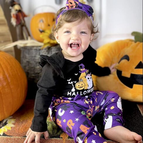 HINTINA Preemie Newborn Infant Baby Girl 1st First Halloween Outfits in Saudi Arabia