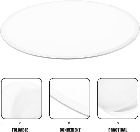VOSAREA Round Handheld Fan Foldable Round Fan 2pcs Japanese Style Summer Handheld Folding Fan Collapsible Hand Fans Festival Wedding Party Decor for Home Outdoor Black in Saudi Arabia