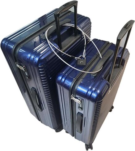 4mm(5/32inch) 3.3ft 5ft 6.6ft 9.9ft Braided Stainless Steel Coated Security Cable Luggage Lock Safety Cable Wire Double Loop Lightweight (9.9ft) in Saudi Arabia