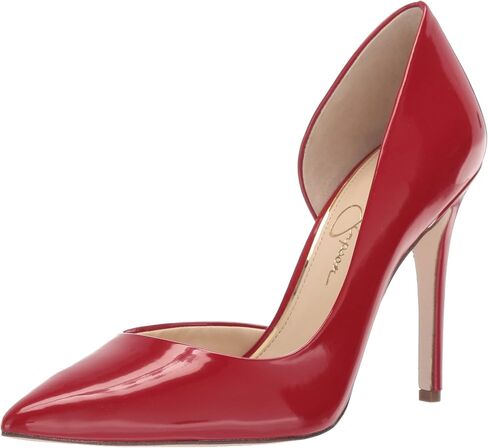 Jessica Simpson womens Prizma Pump, Red Mousse, 6.5 US in Saudi Arabia