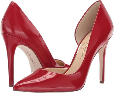 Jessica Simpson womens Prizma Pump, Red Mousse, 6.5 US in Saudi Arabia