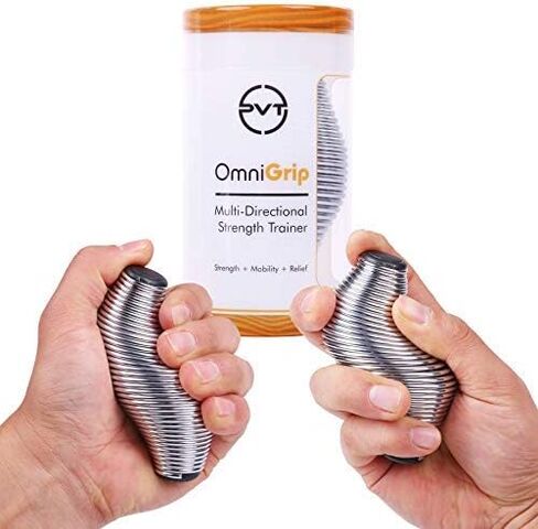 OmniGrip 2.0 مدرب القوة وكرة الضغط - مقوي قبضة اليد وإصبع الإبهام | علاج تخفيف التوتر والقلق in Saudi Arabia