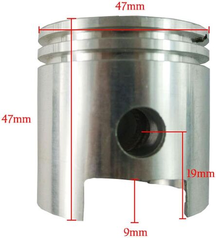 FUWTLP 47mm مكبس كلوث منصات طوقا مجموعة للدراجة الآلية 66cc 80cc in Kuwait