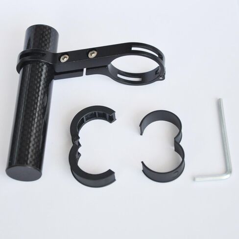 UPANBIKE Bike Handlebar Extender Lightweight Carbon Fiber Bracket Aluminum Alloy Clamp Handlebar Extension for Holding Bike Flashlight Speedometer GPS Phone Mount Holder in Saudi Arabia