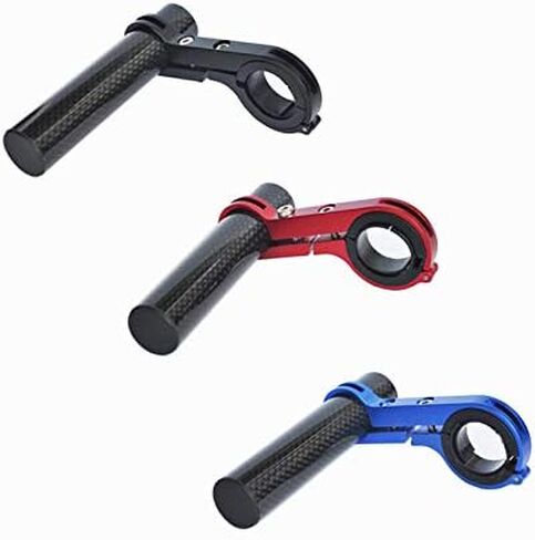 UPANBIKE Bike Handlebar Extender Lightweight Carbon Fiber Bracket Aluminum Alloy Clamp Handlebar Extension for Holding Bike Flashlight Speedometer GPS Phone Mount Holder in Saudi Arabia