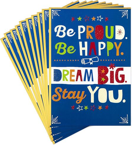 Hallmark Graduation Cards, Dream Big (10 Cards with Envelopes) in Saudi Arabia