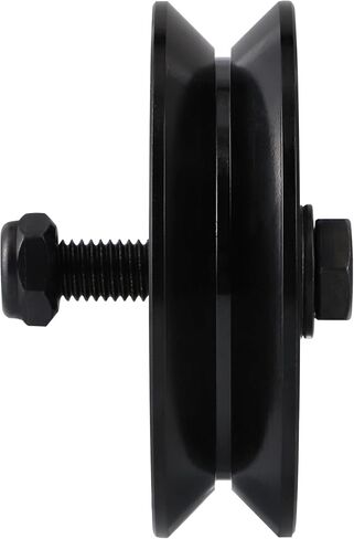 Skelang V Groove Wheel 4 Inches, Slide Gate Wheel with Double Bearings, Rolling Gate Caster for Inverted V Track, 2200 Lbs Load Capacity in Kuwait