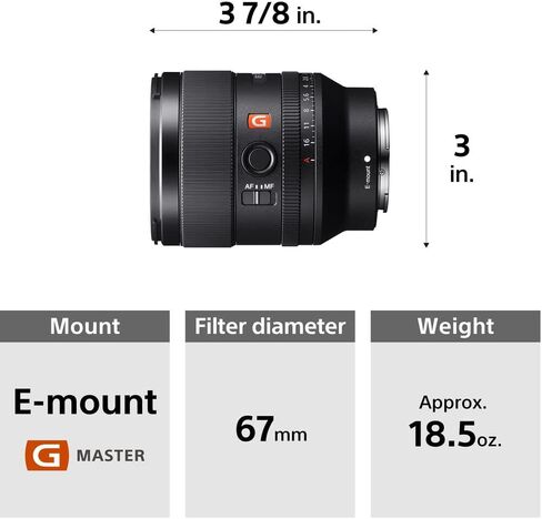 عدسة سوني FE مقاس 35 مم f/1.4 GM SEL35F14GM، طقم فلتر، حافظة غطاء، طقم تنظيف، والمزيد in Saudi Arabia