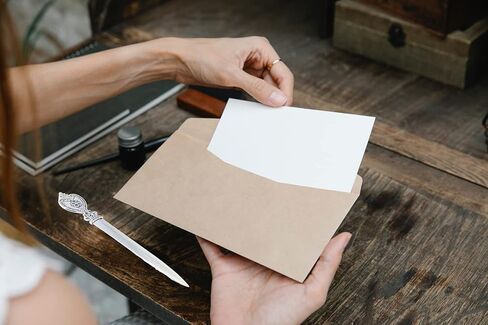 فتاحة حروف معدنية من HEVSTIL، فتاحة أظرف مطلية بالمعدن العتيق باللون الفضي، أداة تقطيع الأظرف اليدوية لمستلزمات البريد المنزلية والمكتبية in Kuwait