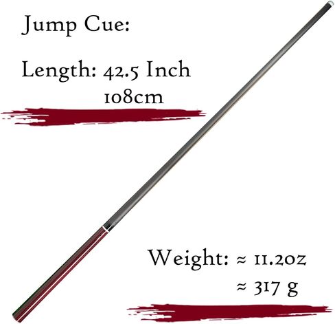 JIAN Ying Carbon Fiber Heavy Jump Break Cue with Cue Case Bag in Saudi Arabia