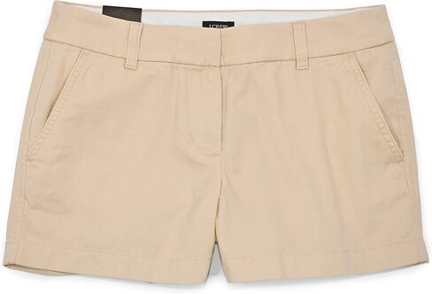 J.Crew Mercantile Women's 3.5" Classic Chino Short (4, Light Khaki) in Saudi Arabia