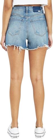 DAZE Women's Bottom Line High-Rise Vintage Jean Shorts in Saudi Arabia