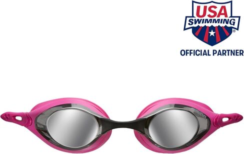 Arena Unisex Adult Cobra Swim Racing Goggles for Men and Women Standard Mirror/Non-Mirror Lens Low-Profile Small Frame in Saudi Arabia