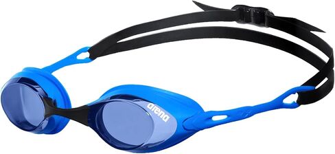 Arena Unisex Adult Cobra Swim Racing Goggles for Men and Women Standard Mirror/Non-Mirror Lens Low-Profile Small Frame in Saudi Arabia