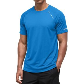 Comdecevis Men's Workout Shirts Dry Fit UPF 50+ Sun Shirts Cooling Moisture Wicking Athletic Gym Tops in Saudi Arabia