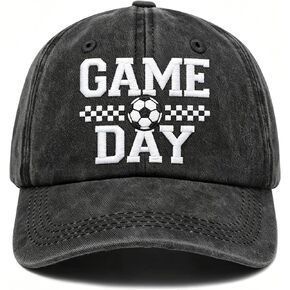 Gameday Hat for Man, Women - Fathers Day Birthday Gifts for Men Women - Adjustable Cotton Baseball Cap in Saudi Arabia