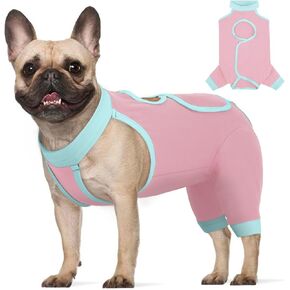 ROZKITCH Dog Surgery Recovery Sleeve Rear Legs, Male Female Pet Prevent Licking Wound Elbow Brace Protector, Dog Recovery Suit Cone Collar Alternative Pants Shirt for Wound Heal Wrap Blue 2XL in Saudi Arabia