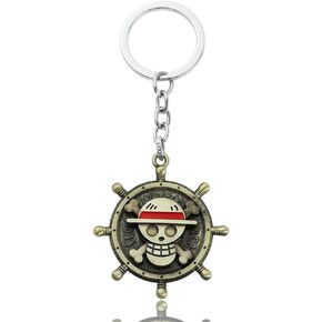 Anime Spinner Keychain, Straw Hat Pirates Spinners KeyChain Merchandise for Women Men (Spinner) in Saudi Arabia