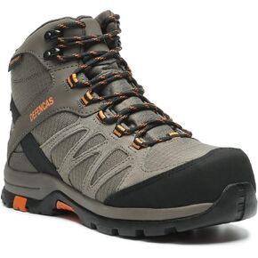 Men’s 6 Inch Waterproof Work Boots with Composite Toe, Electrical Hazard Safety Boots, Slip Resistant Rubber Sole, Breathable Industrial Construction Boots for Outdoor Work & construction D61203 in Saudi Arabia