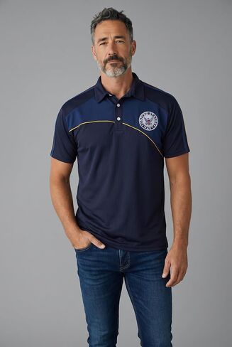 Malham USA US Navy Polo Shirt – Breathable Fabric, Embroidered Seal Logo, Comfortable Fit, Sizes S-XXXL in Saudi Arabia