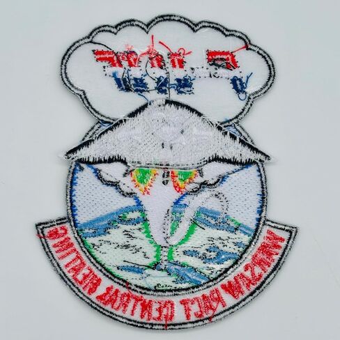 رقعة الجناح المقاتل التكتيكي 48 F-111 RAF Lakenheath - 4 بوصة، دعامة بلاستيكية، رقعة التراث للقوات الجوية - Squadron Nostalgia LLC، مملوكة للمحاربين القدامى in Kuwait