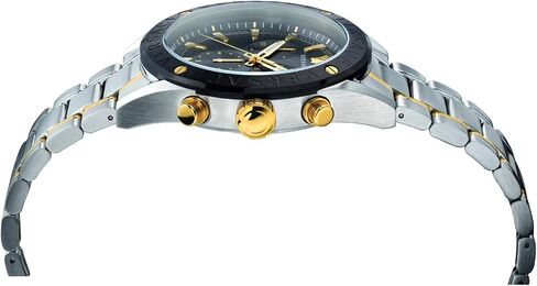 Versace Mens Black 44 mm V-Chrono Watch VEHB00619 in Kuwait