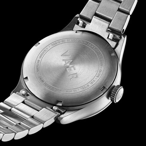 Vaer Men’s Field Watch, Quartz Movement for Accurate Timing, Scratch Resistant Sapphire Crystal, Locking Screw-Down Crown, Iconic Replica of The A-11 Military Watch for Men of WW2 in Saudi Arabia