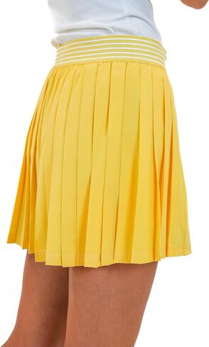 Rae Pleated Skirt – High Waist Golf Skirt – with Built-in Shorts in Kuwait