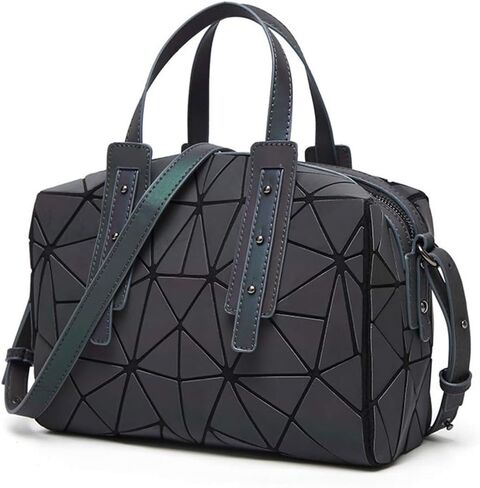 Handbags Womens Geometric Luminous Purse bags Ladies Top Handle Satchel Bags in Saudi Arabia