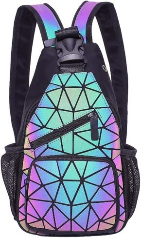 Handbags Womens Geometric Luminous Purse bags Ladies Top Handle Satchel Bags in Saudi Arabia