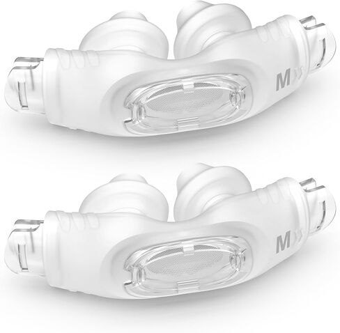 2 Pcs P30i Nasal Pillows Upgraded Cushion for AirFit P30i Nose Mask– Soft Comfort, Noise Reduction, Great-Value CPAP Supplies (Medium) in Saudi Arabia