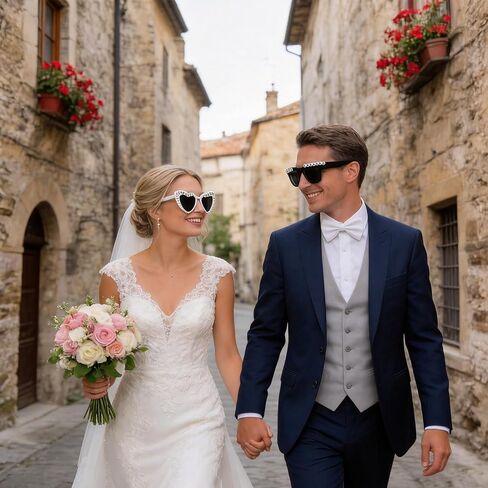 Just Engaged Sunglasses, Engagement Party Favors, Just Engaged Decorations, Engagement Gifts for Women, Bride and Groom Sunglasses for Wedding Accessories, Wedding Essentials in Saudi Arabia