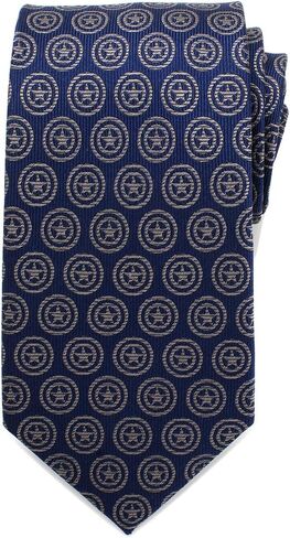 Cufflinks Inc. Captain America Shield Blue Men's Tie in Kuwait
