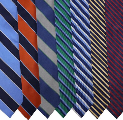 Ben Sherman Men’s Slim Striped Necktie | 2.75" Width | Classic & Modern Woven Designs for Business, Wedding & Formal Wear in Kuwait