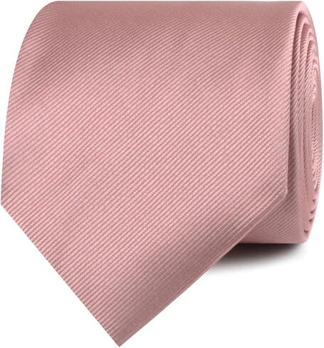 OTAA Dusty Rose Vintage Twill Necktie Casual Ties for Men - Perfect Neck Tie for Groomsmen Wedding Ties or Formal Occasions - Ideal Gifts for Him in Saudi Arabia