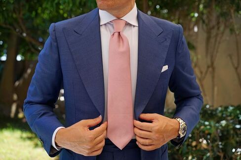 OTAA Dusty Rose Vintage Twill Necktie Casual Ties for Men - Perfect Neck Tie for Groomsmen Wedding Ties or Formal Occasions - Ideal Gifts for Him in Saudi Arabia