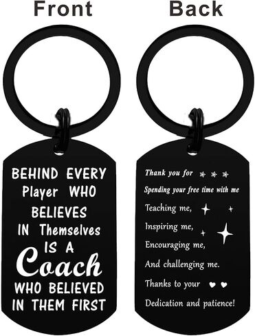 Coach Appreciation Gifts for Men, Thank You Coach Keychain for Baseball Softball Soccer Volleyball Basketball Coaches in Saudi Arabia