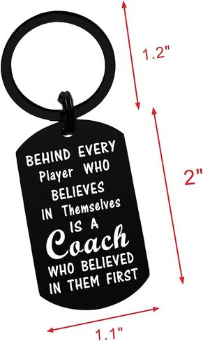 Coach Appreciation Gifts for Men, Thank You Coach Keychain for Baseball Softball Soccer Volleyball Basketball Coaches in Saudi Arabia