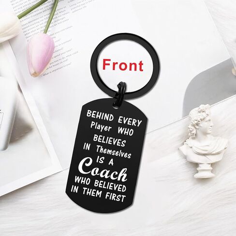 Coach Appreciation Gifts for Men, Thank You Coach Keychain for Baseball Softball Soccer Volleyball Basketball Coaches in Saudi Arabia