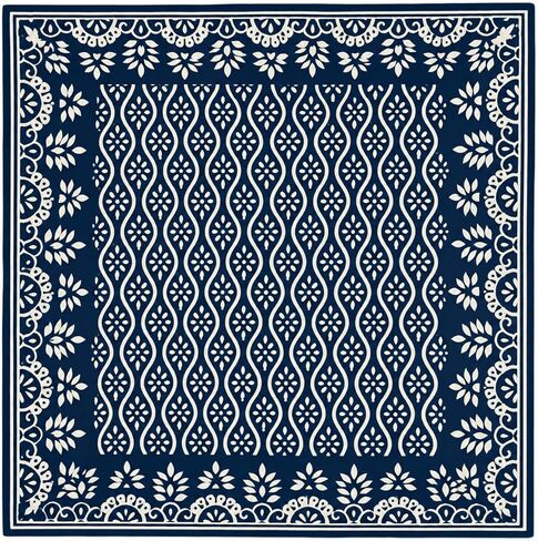 100% Cotton Bandanas, Bohemian Style Cotton Neck Scarf, Boho Soft Cotton Neck Scarf, Boho Soft Cotton Bandana, Cotton Neckerchief mud print in Kuwait