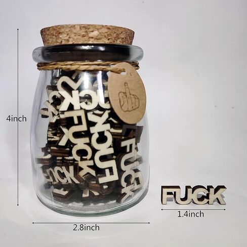Fuck to Give Jar - Funny Gift for Friend, Family or Anniversaries (7oz) in Saudi Arabia