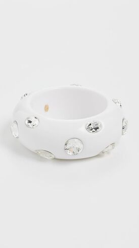 Kenneth Jay Lane Women's Crystal Stones Domed Bangle in Kuwait