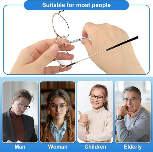 10 Pairs Eyeglass Nose Pads, Anti Slip Glasses Nose Pads, Soft Silicone Air Chamber Nose Pads for Replace Nose Pads in Kuwait