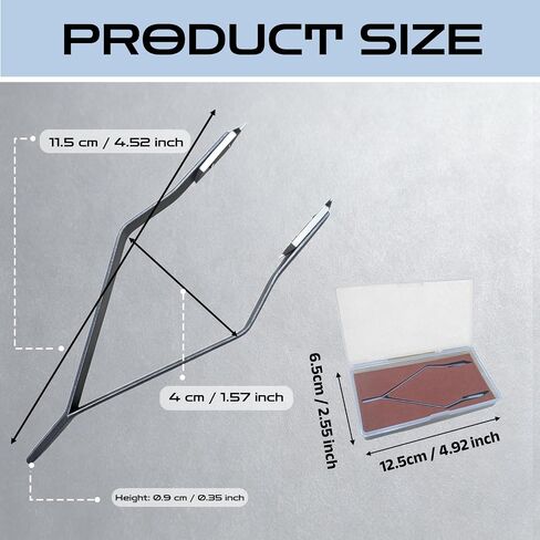V Shaped Watch Spring Bar Tweezers Silver Aluminum Alloy Watch Band Strap Removal Installation Tool Professional Watch Repair Accessory for Watchmakers DIY Repairers Precision Maintenance Work in Saudi Arabia